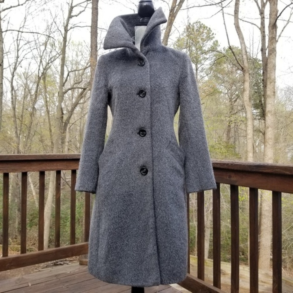 BCBGMaxAzria mohair coat Size 6 - Picture 1 of 8